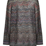 cardigan paillettes zig zag DS25WM0T-BC005GS91P6 MISSONI DONNA