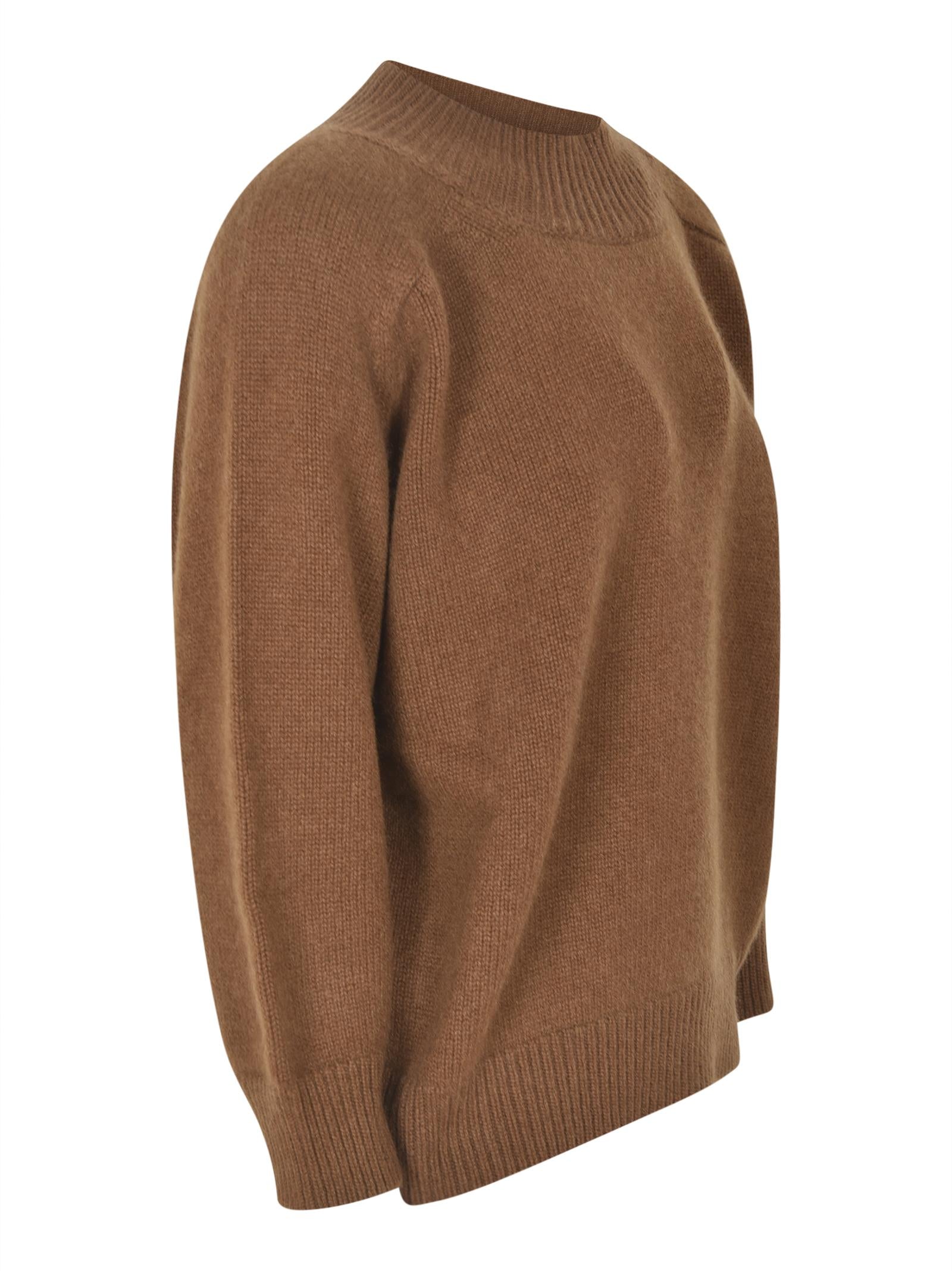 maglia collo lupetto over 