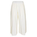 pantaloni rombo rock largo pieghe 