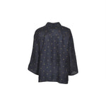 camicia manica tre quarti over 