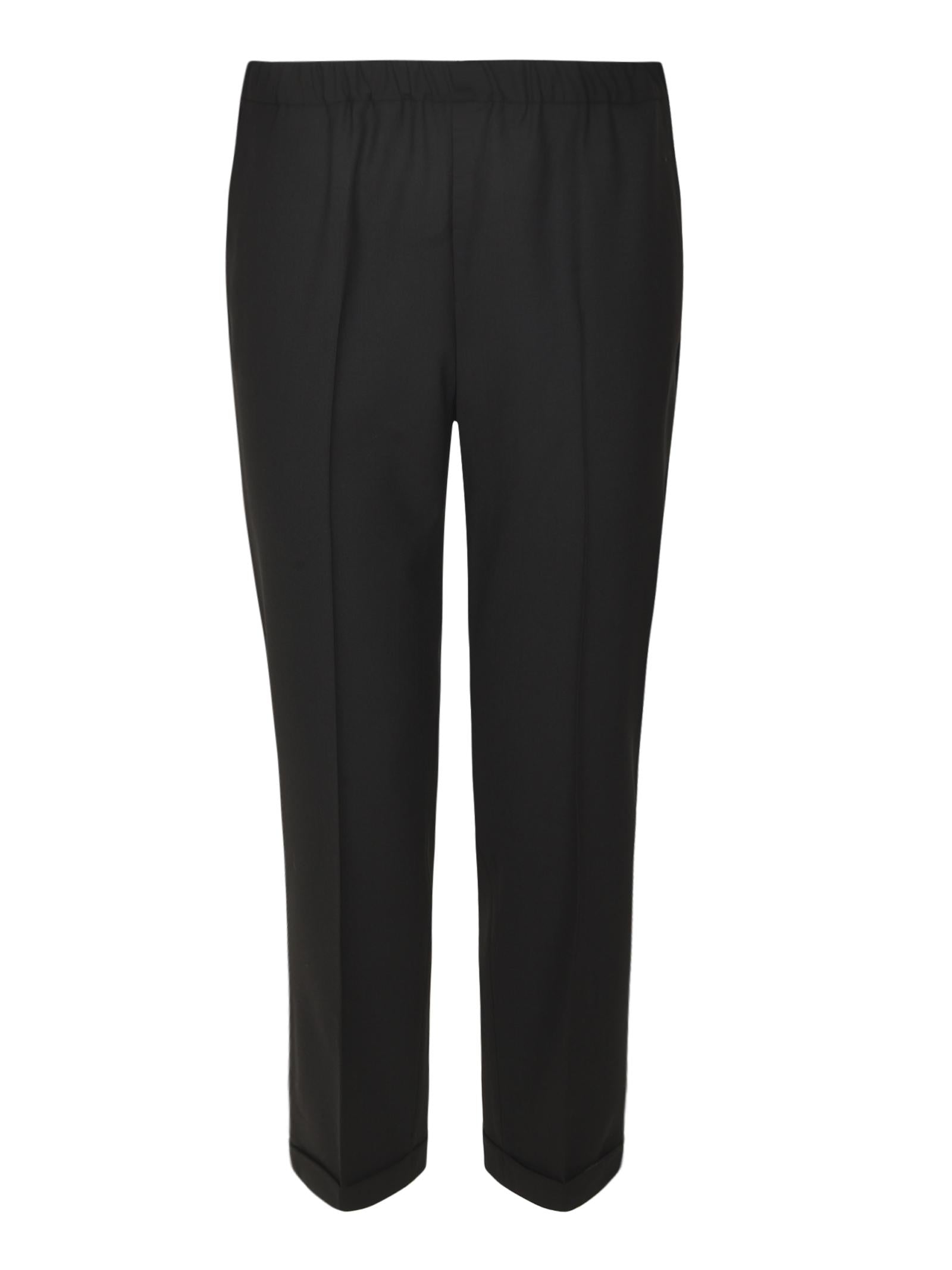 pantaloni stretti elastico vita portrait 