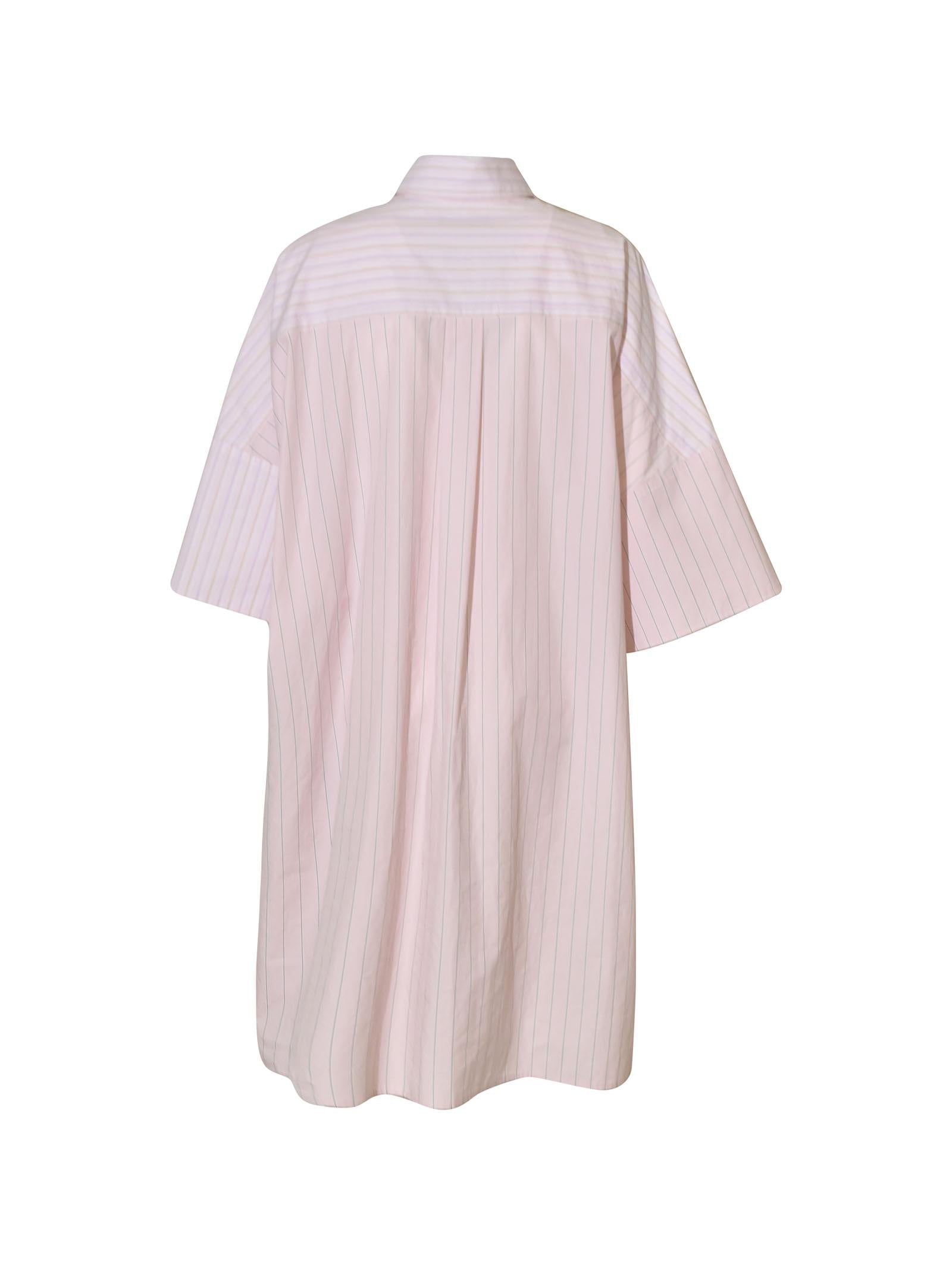 camicia lunga m/m doppio tessuto 