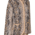 cappotto sciarpa jacquard alpaca 