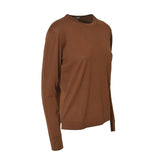 maglia girocollo m/l bordi tubolari 