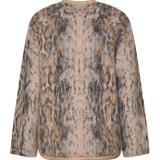 cappotto sciarpa jacquard alpaca 