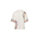 camicia m/m con ricamo 