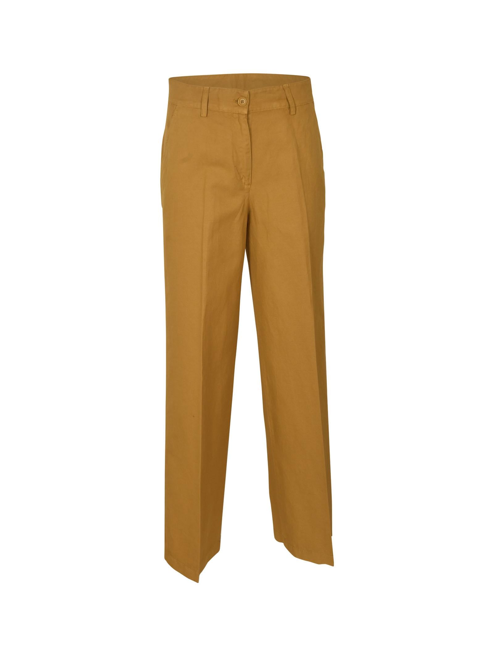 pantaloni gamba larga 