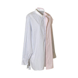 camicia lunga m/l doppio tessuto 