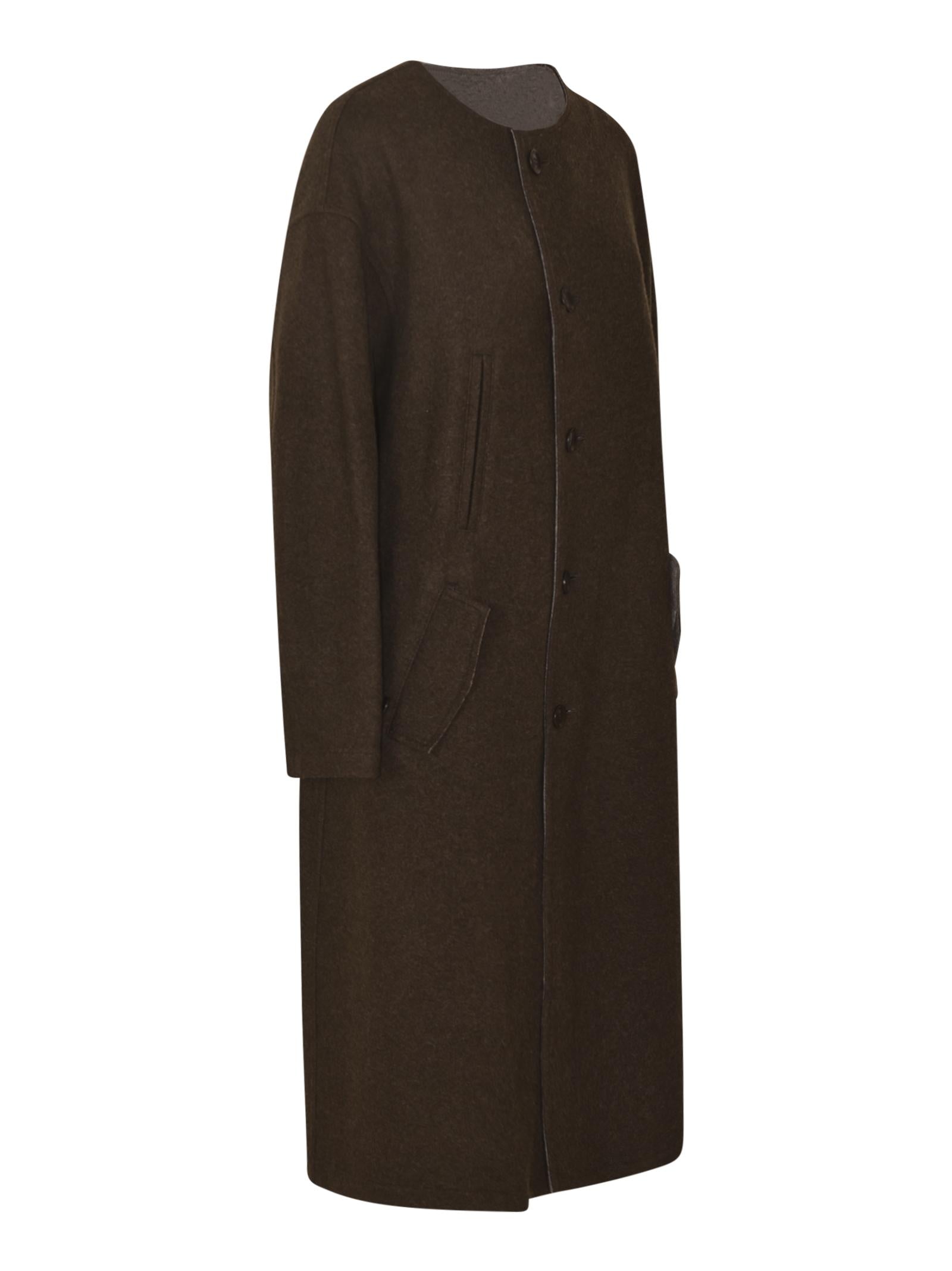 cappotto  girocollo over 