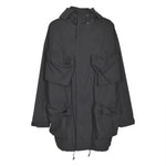parka 4 tasche con cappuccio 