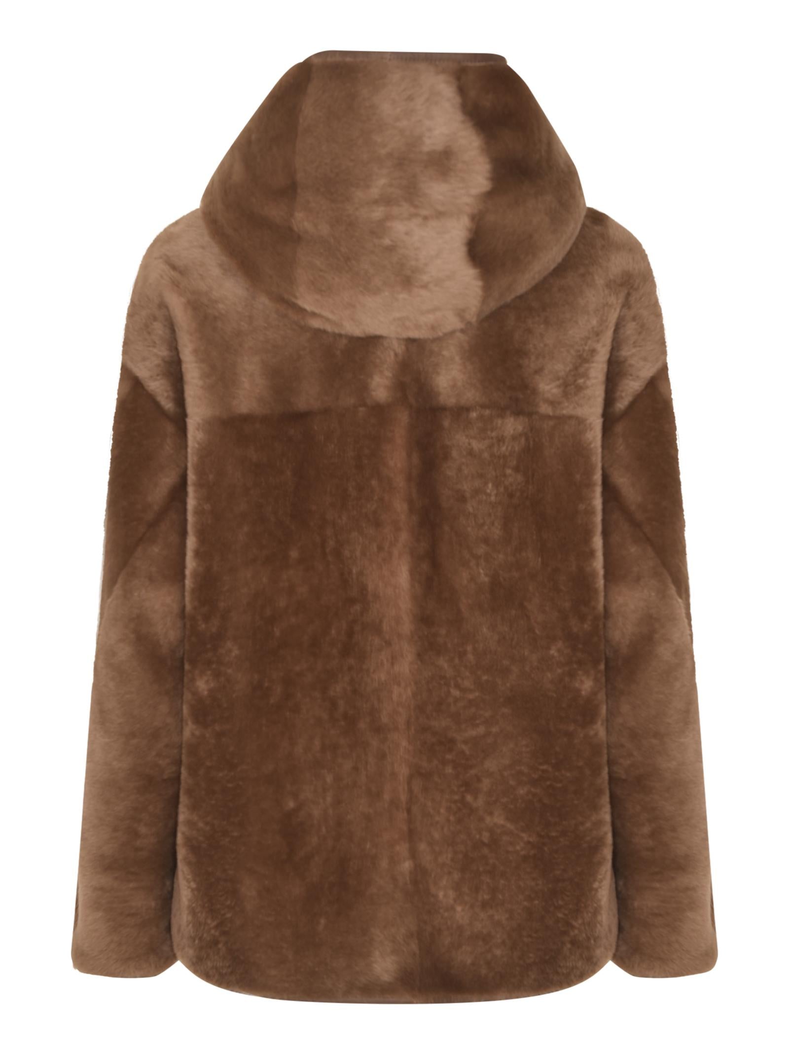 giaccone con zip me cappuccio 