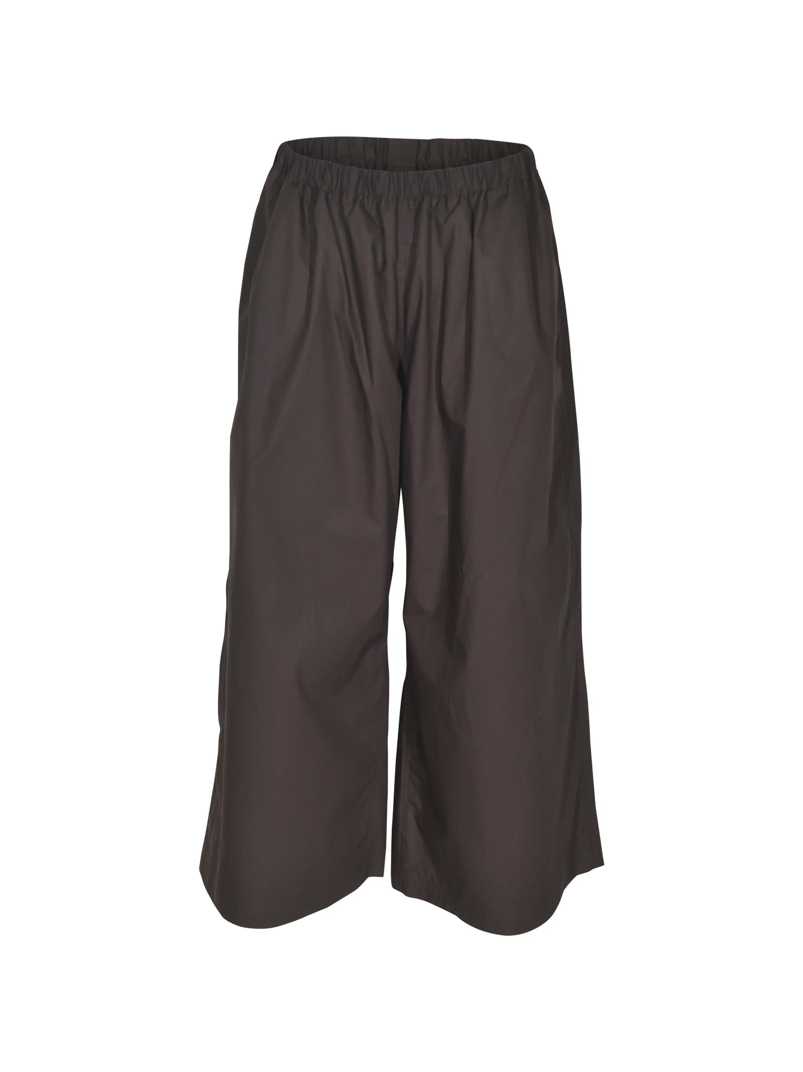 pantaloni over con coulisse 