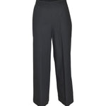pantaloni kirk gamba larga caviglia con risvolto 