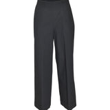 pantaloni kirk gamba larga caviglia con risvolto 