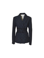 giacca kimono con cintura abbinata