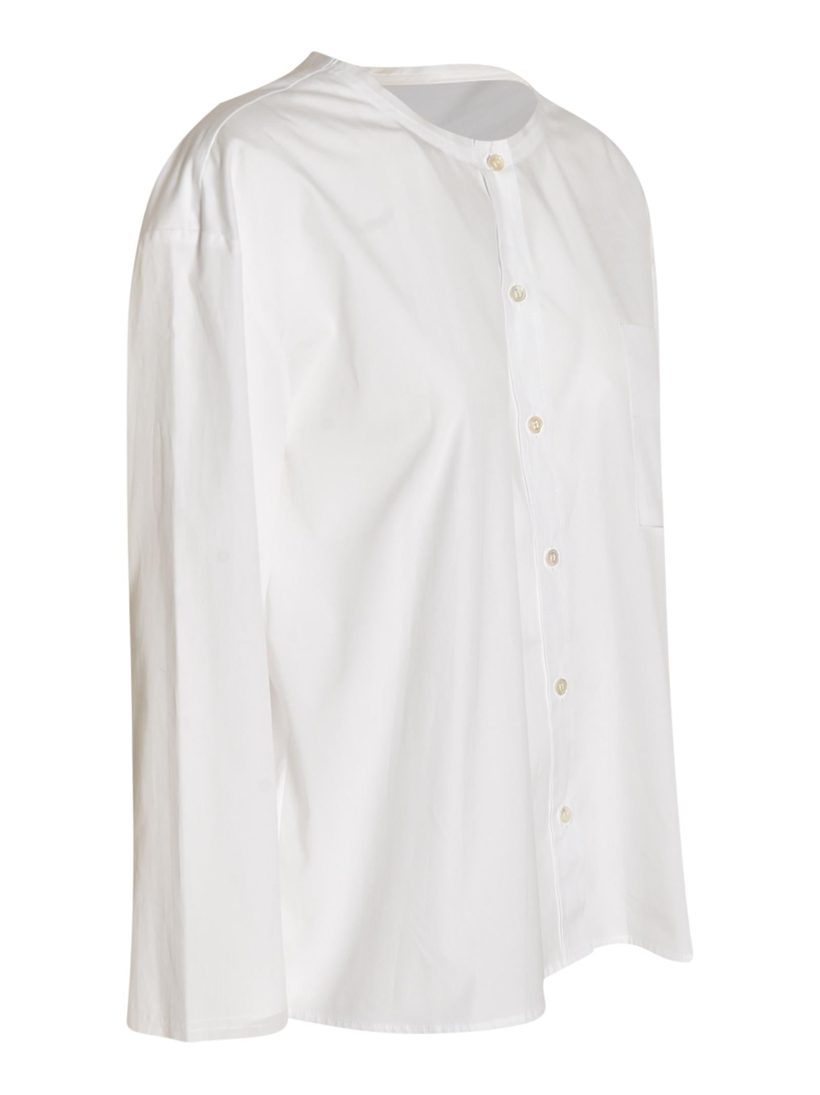 camicia girocollo 