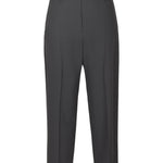 pantaloni gamba larga con pences 