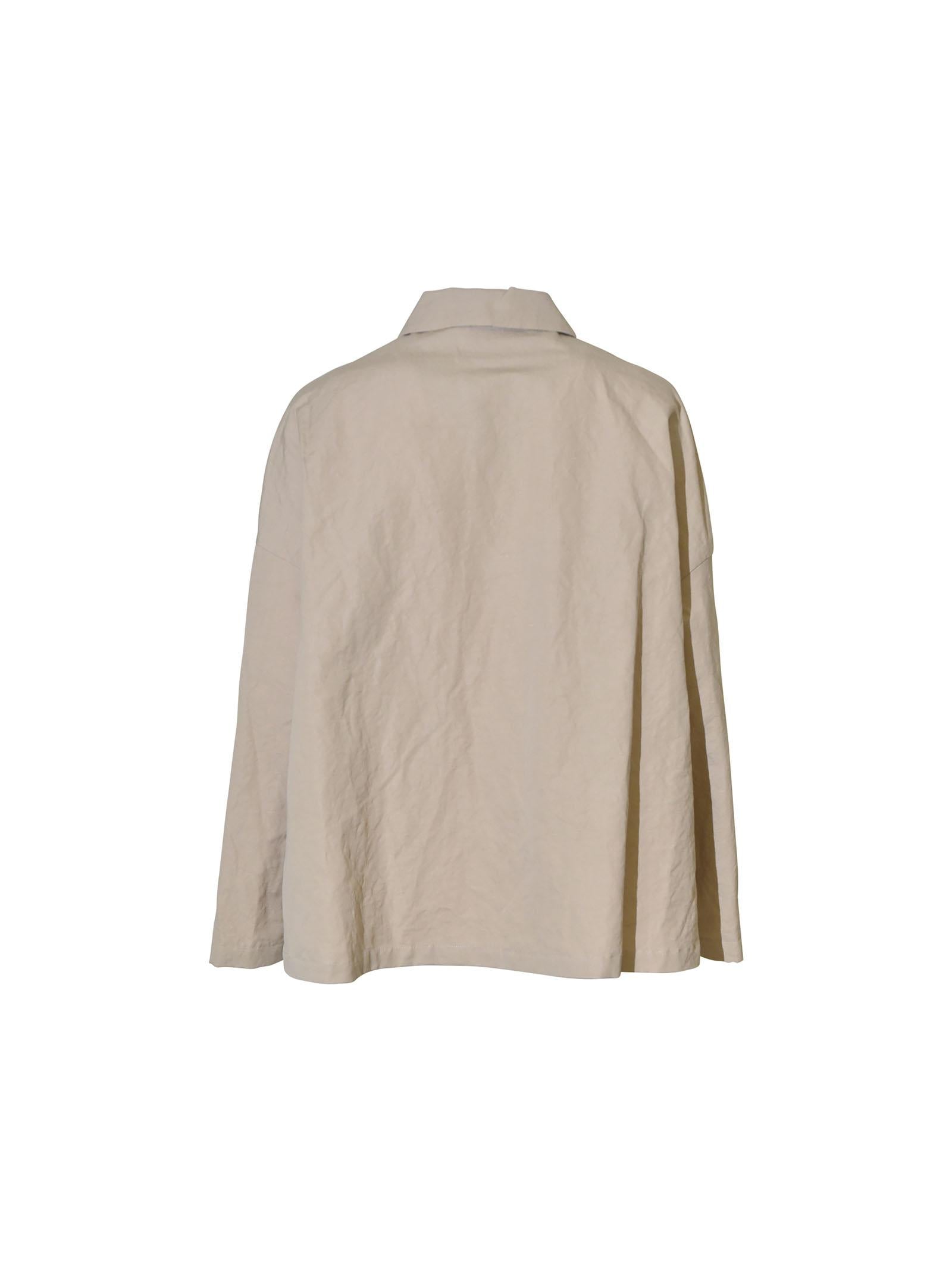 giacca collo camicia over 