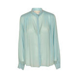 camicia collo bow-tie voile 