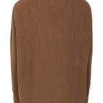 maglia girocollo a coste 