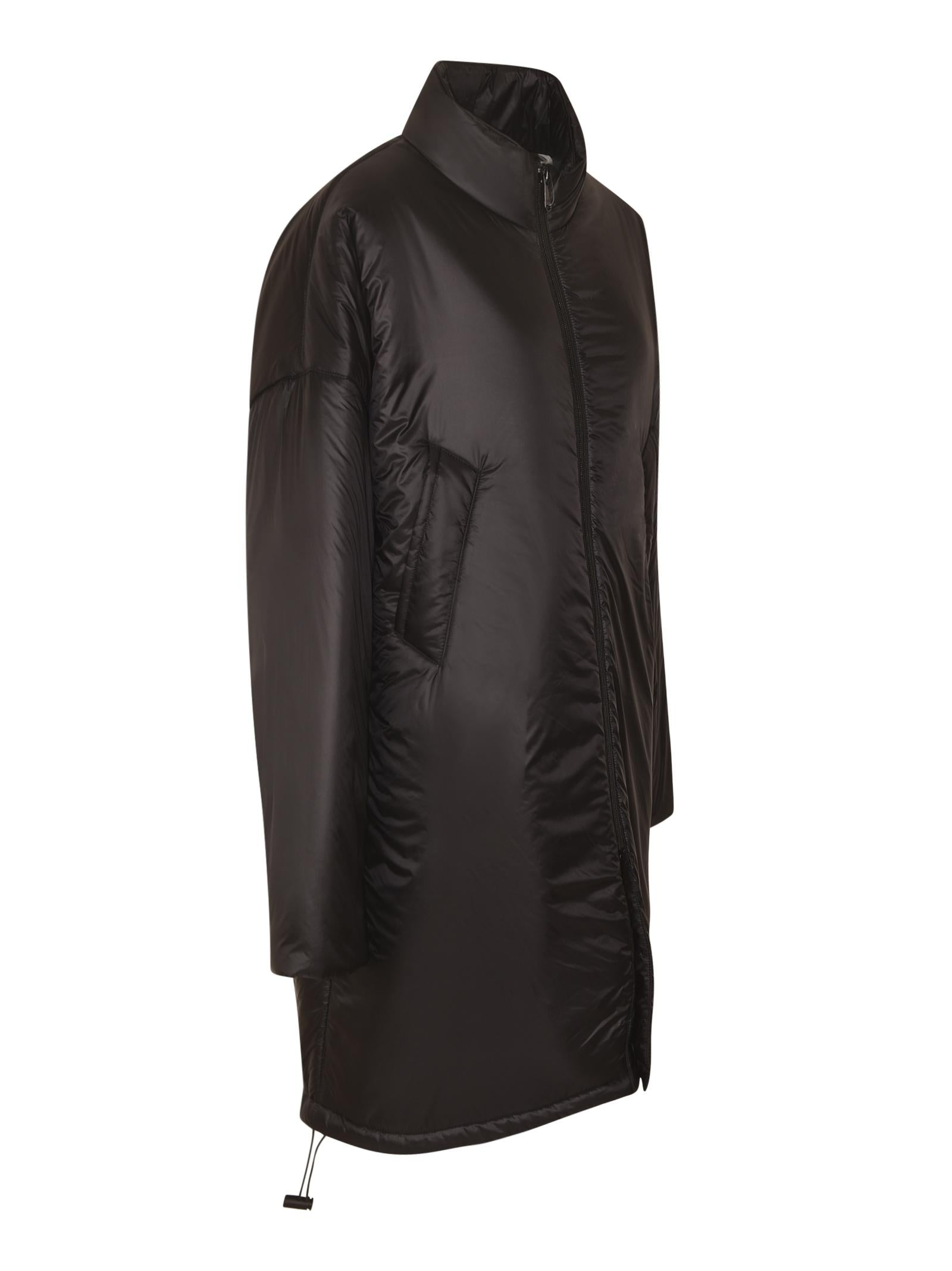 cappotto imbottito zip 