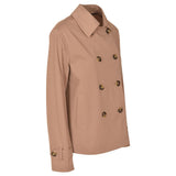 trench corto idrorepellente 