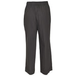 pantaloni kirk gamba larga caviglia con risvolto 