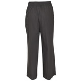 pantaloni kirk gamba larga caviglia con risvolto 