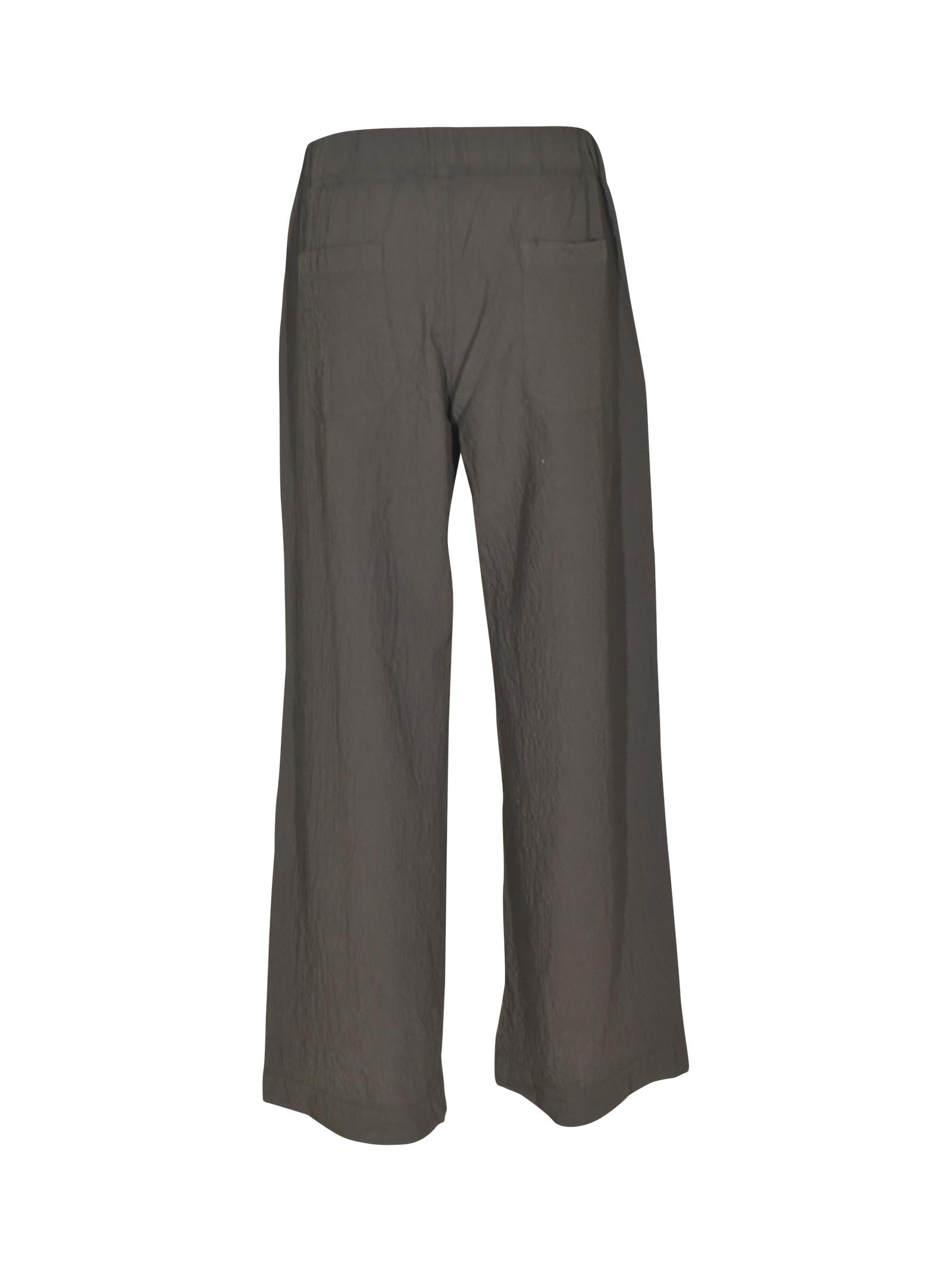 pantaloni diana rock dritto elastico in vita 