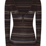 maglia scollo v m/l 