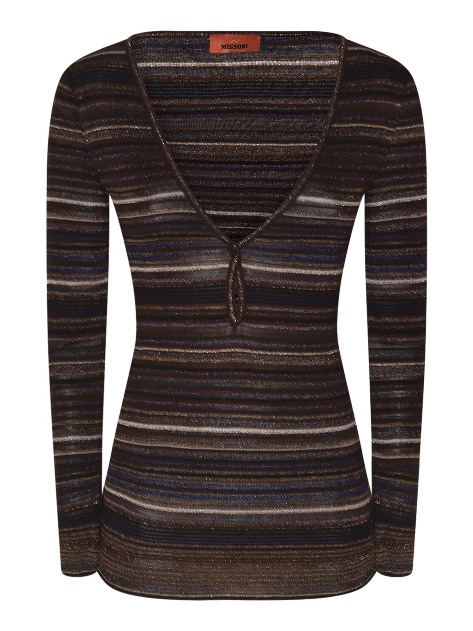 maglia scollo v m/l 