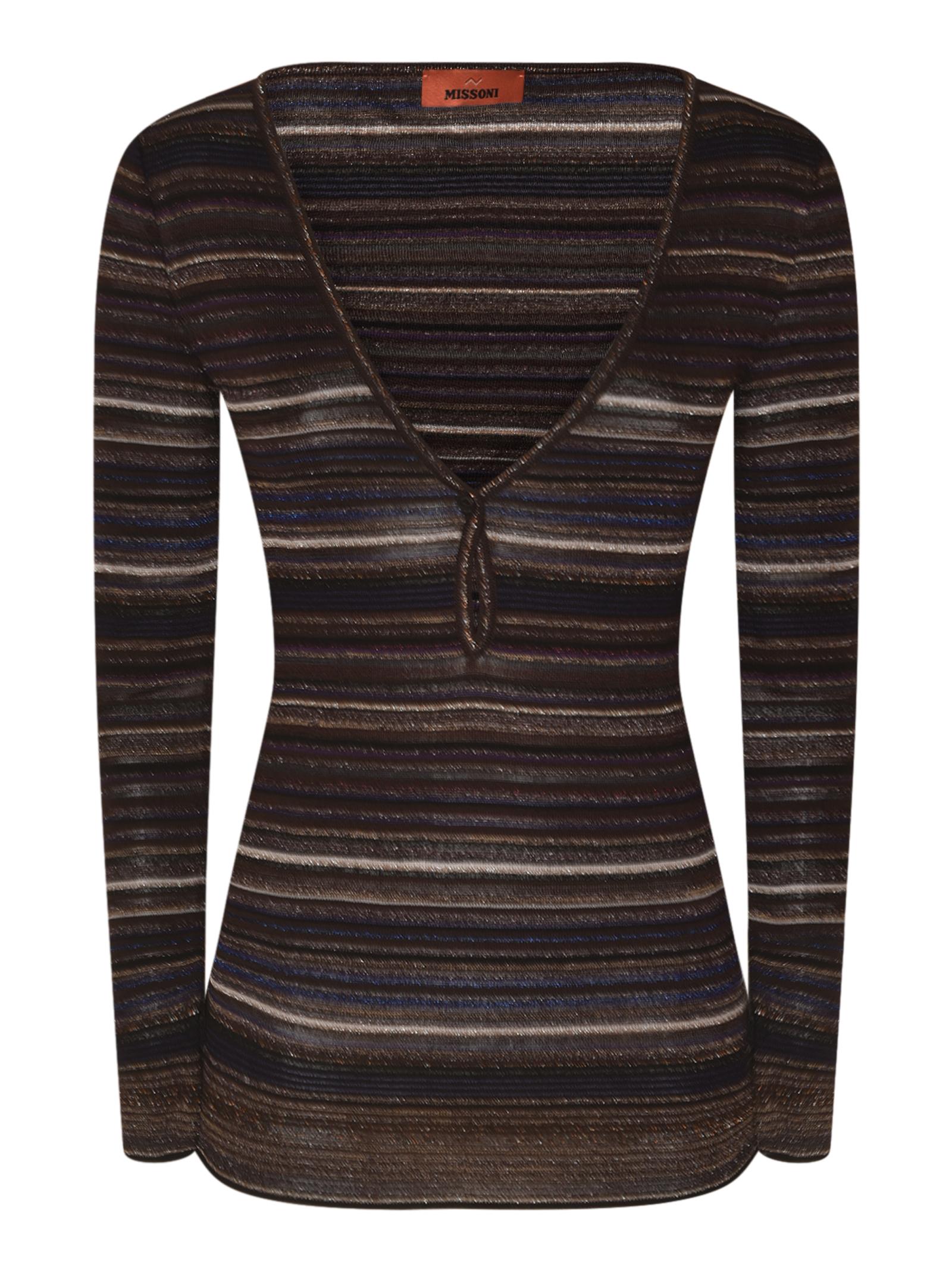 maglia scollo v m/l 