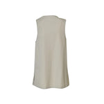 top smanicato drappeggio 