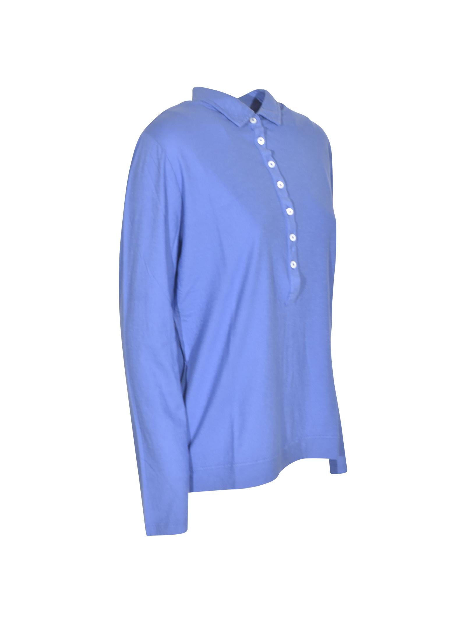 camicia  creta polo manica lunga 