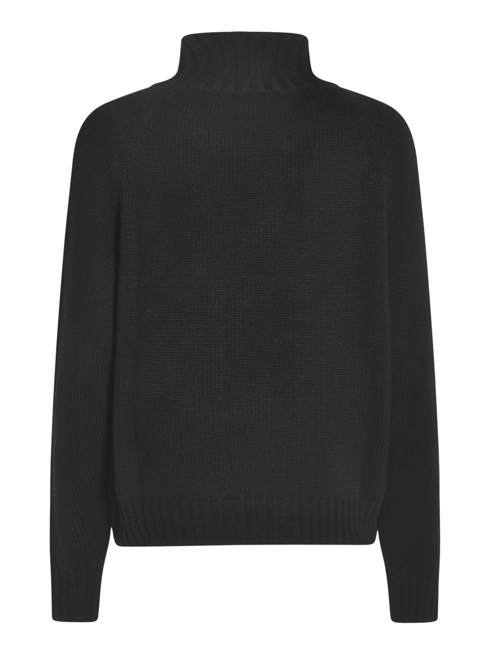 maglia lupetto ricamo 