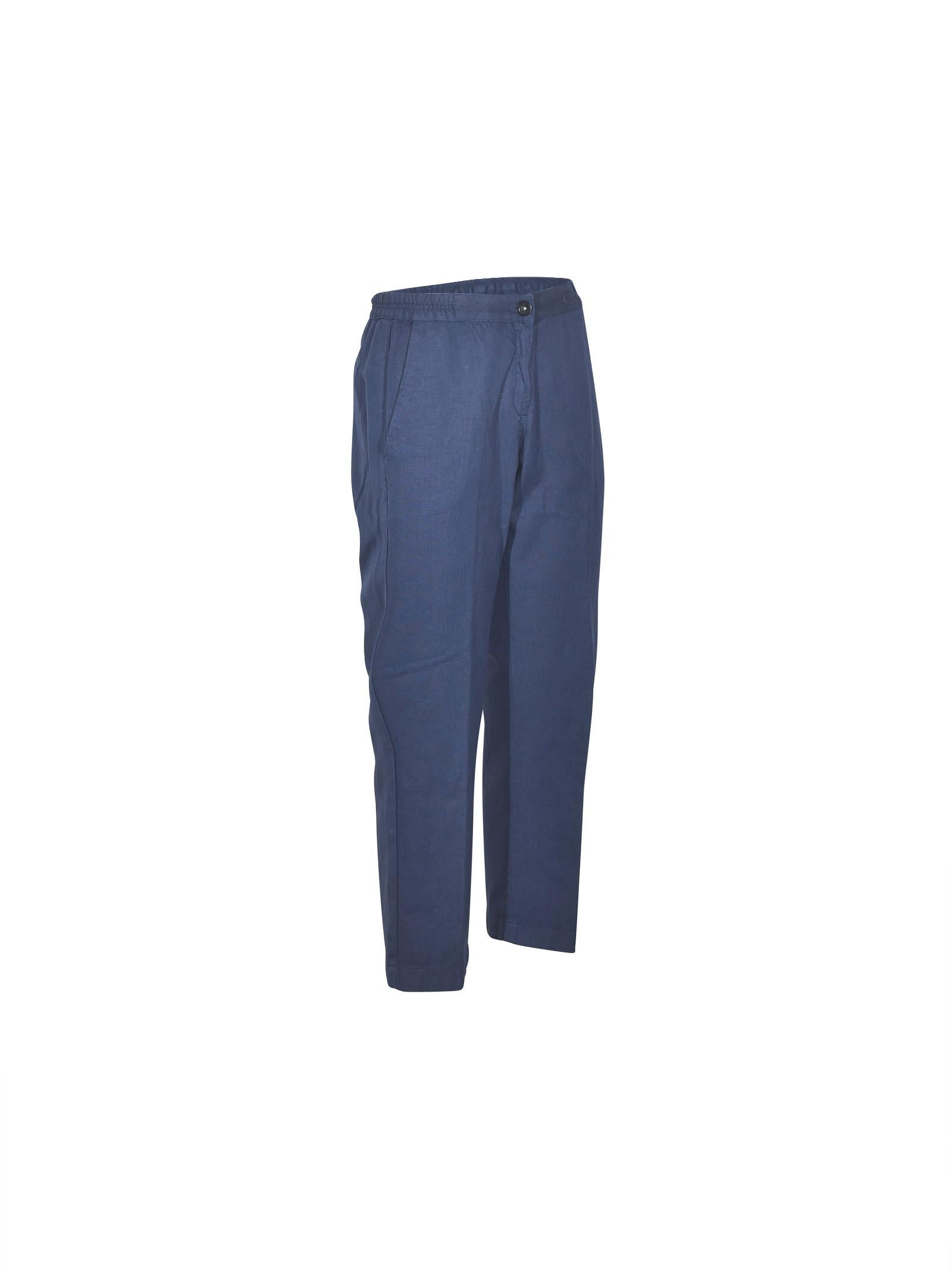 pantaloni stretti elastico vita 