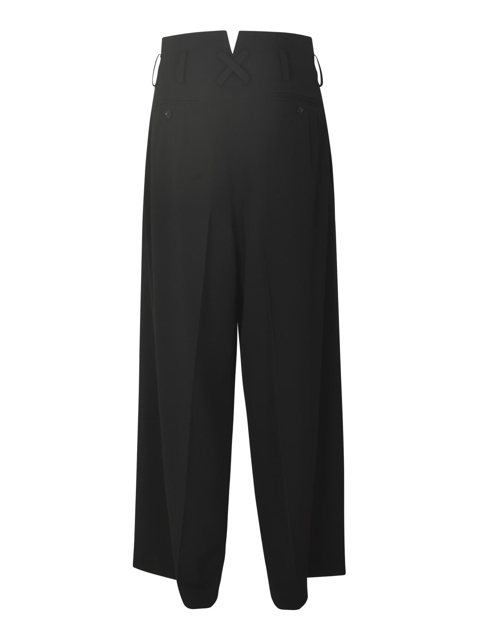 pantaloni pences gamba larga 