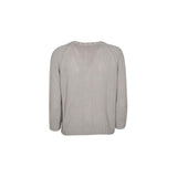 cardigan aire girocollo m 3/4 