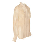 camicia organza ricamo 