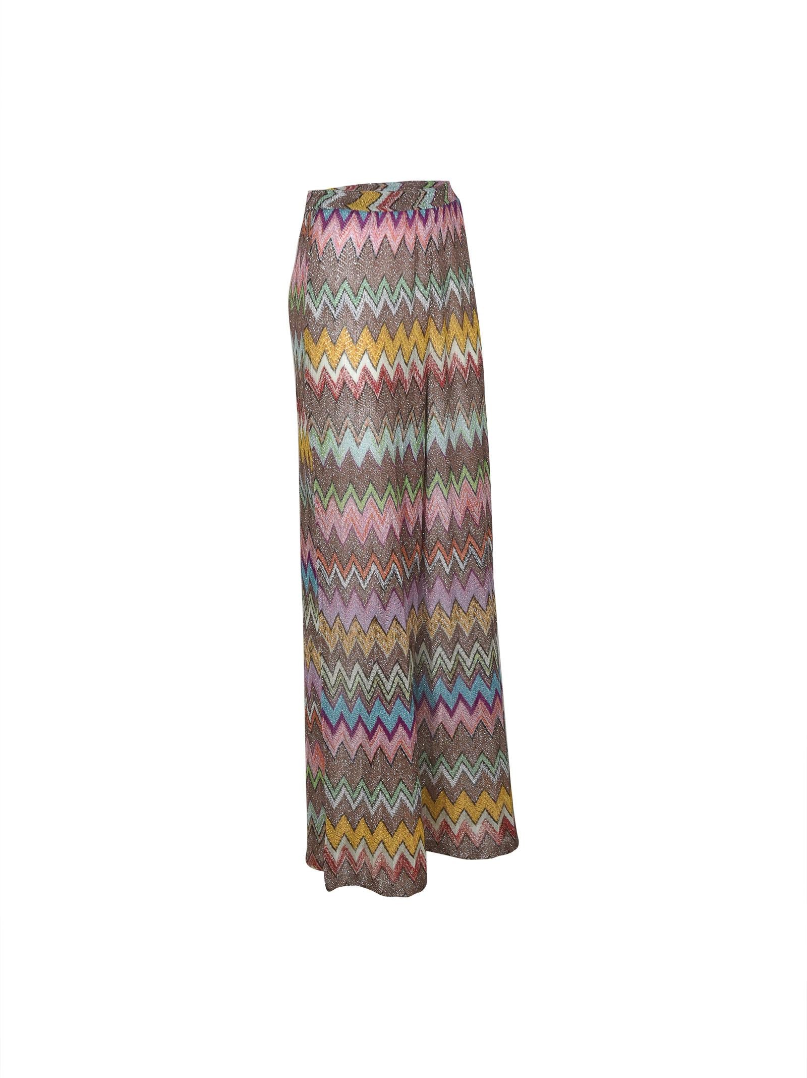 pantaloni elastico in vita gamba larga 