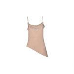 top spalline sottili con pizzo 