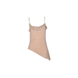 top spalline sottili con pizzo 