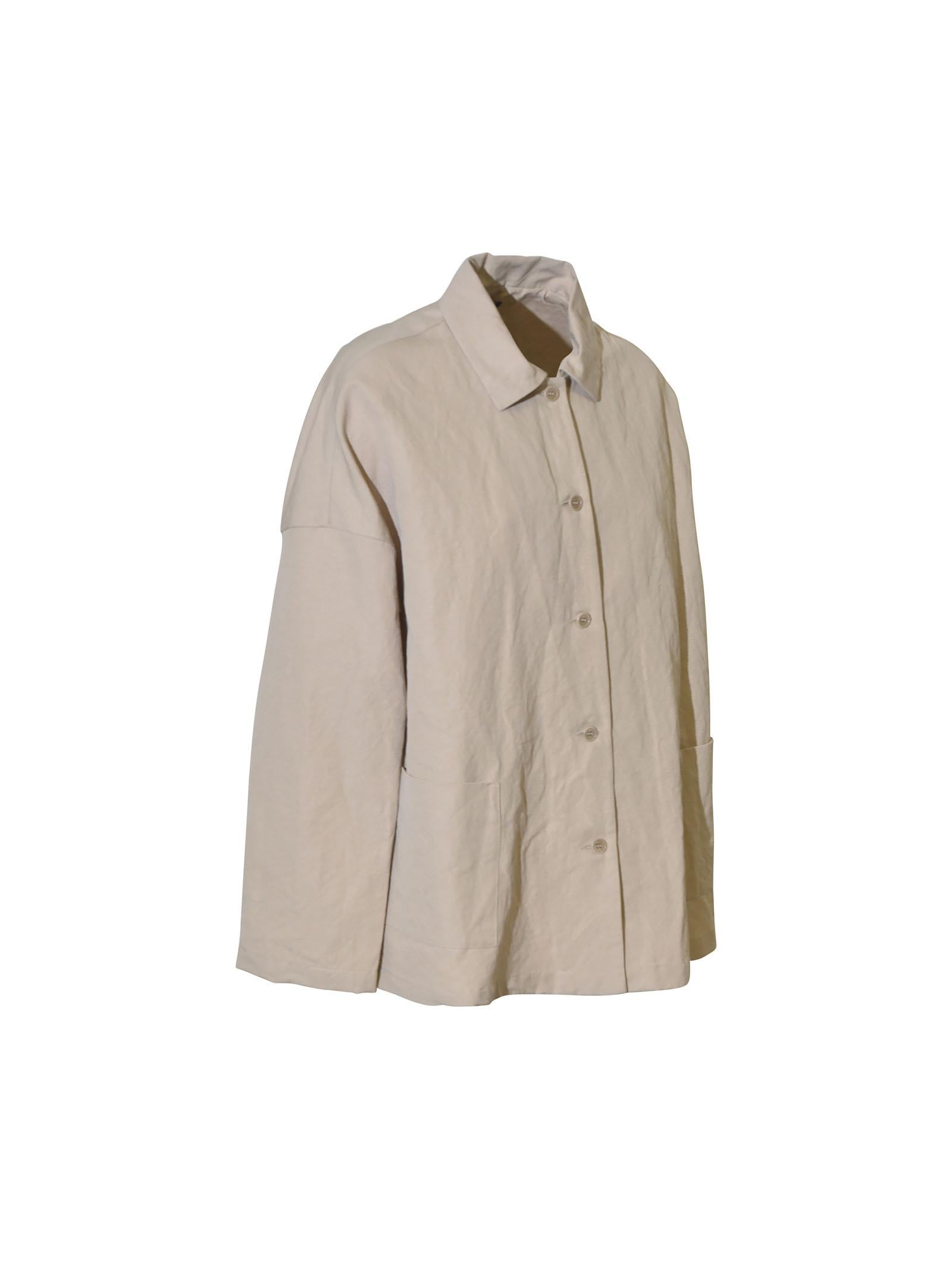 giacca collo camicia over 