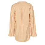 blusa over senza collo 