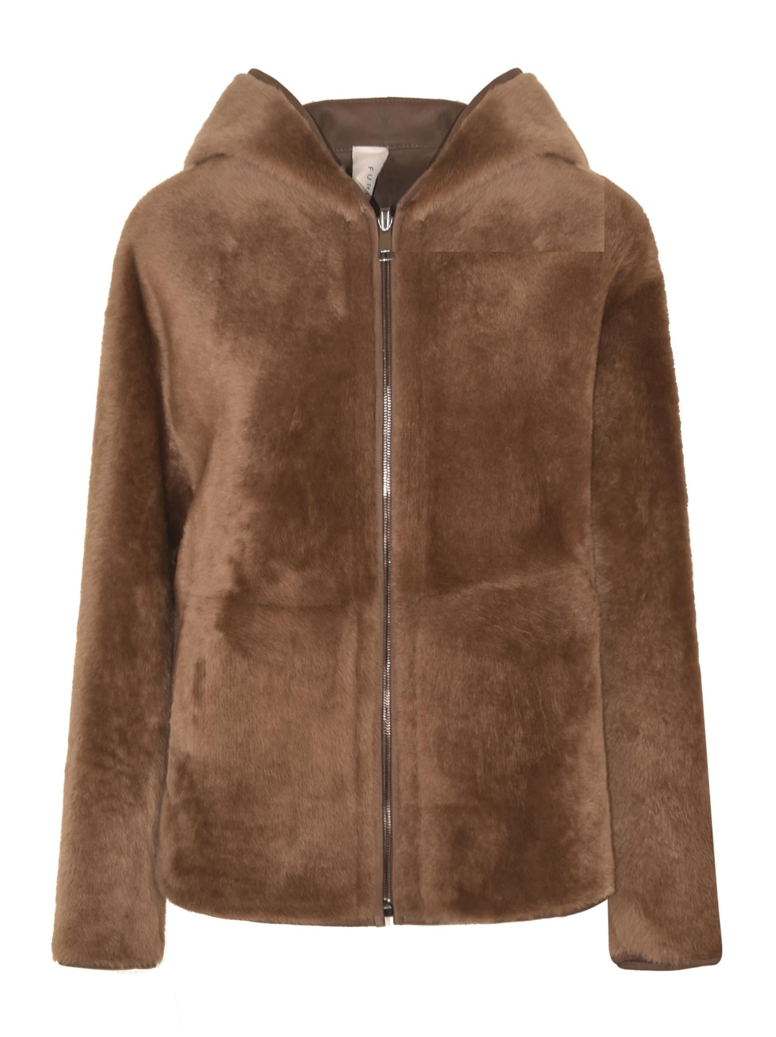 giaccone con zip me cappuccio 