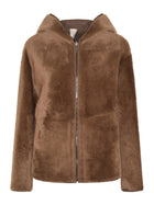 giaccone con zip me cappuccio