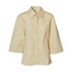 camicia crop manica al gomito 