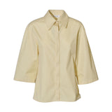 camicia crop manica al gomito 