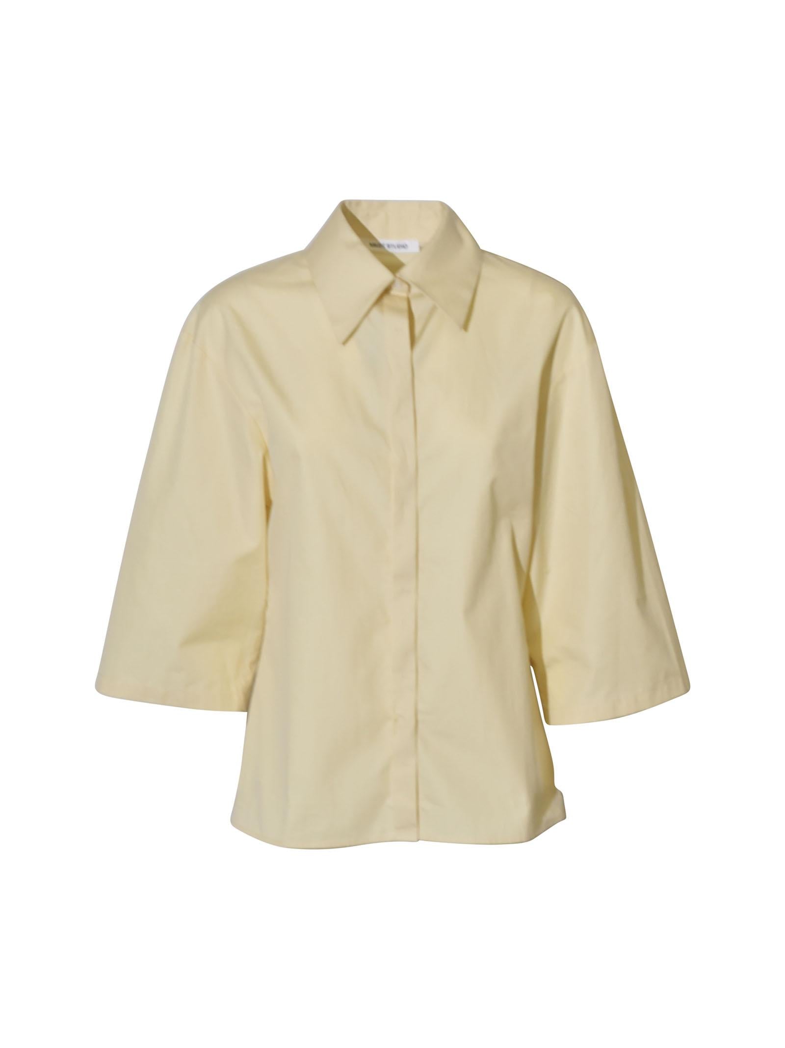 camicia crop manica al gomito 