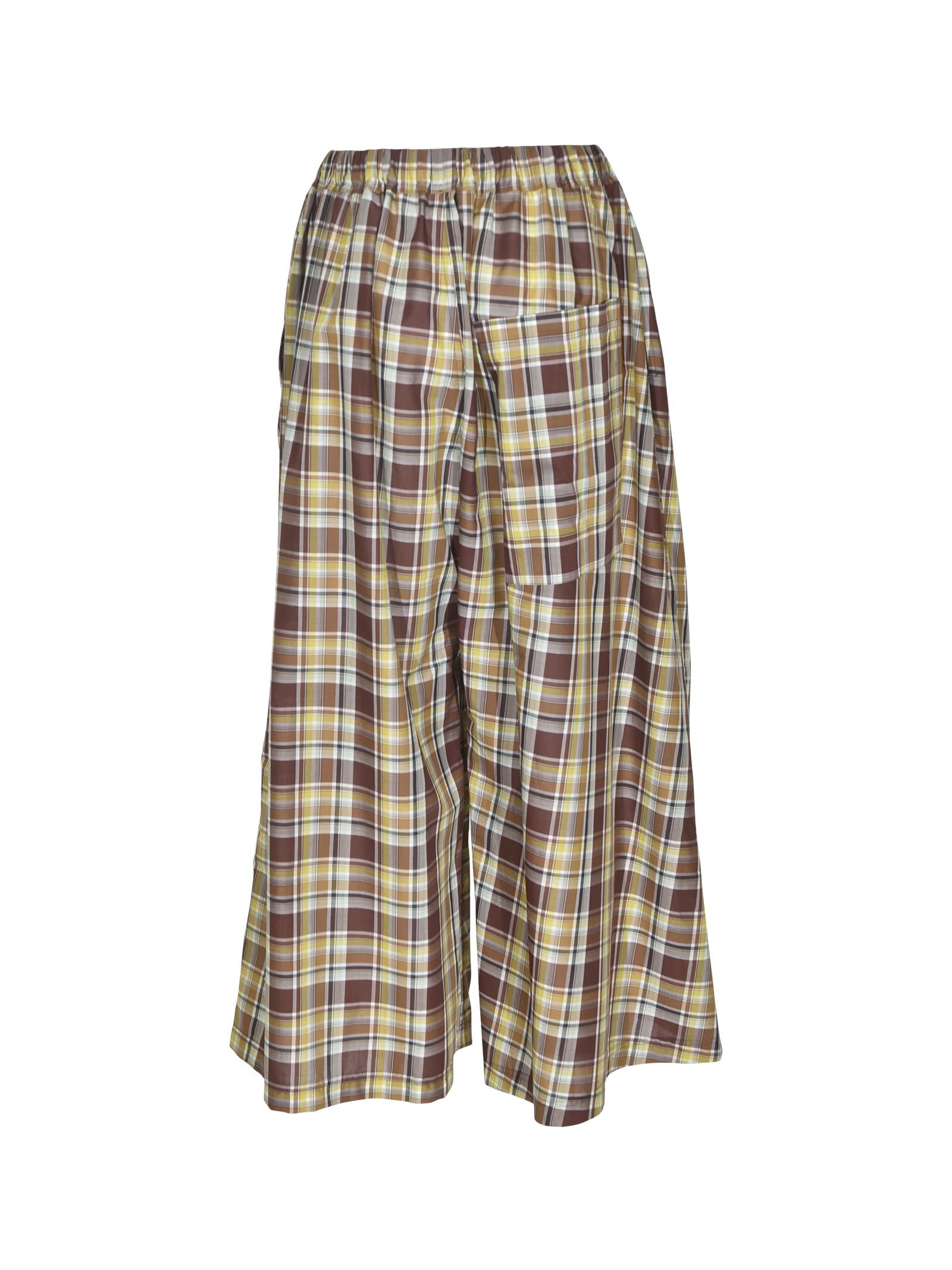pantaloni over con coulisse 